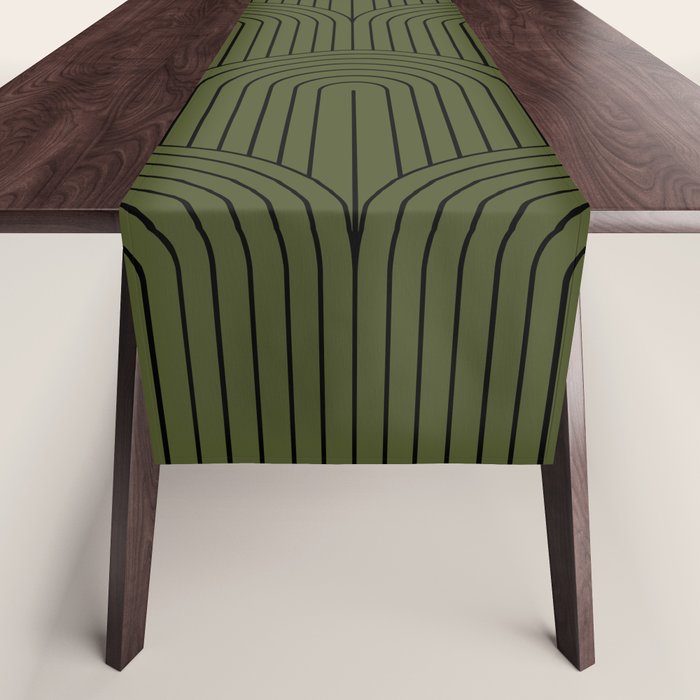 Art Deco Arch Pattern VIII Table Runner Gallery Image 1