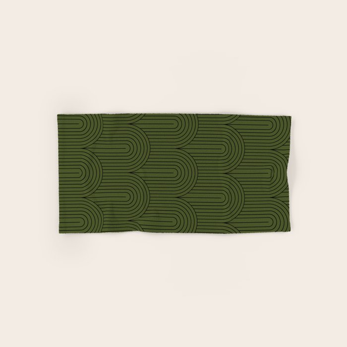 Art Deco Arch Pattern VIII Bath Towel Gallery Image 1