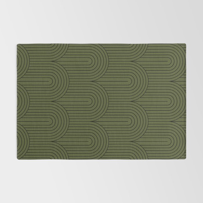 Art Deco Arch Pattern VIII Rug Gallery Image 2