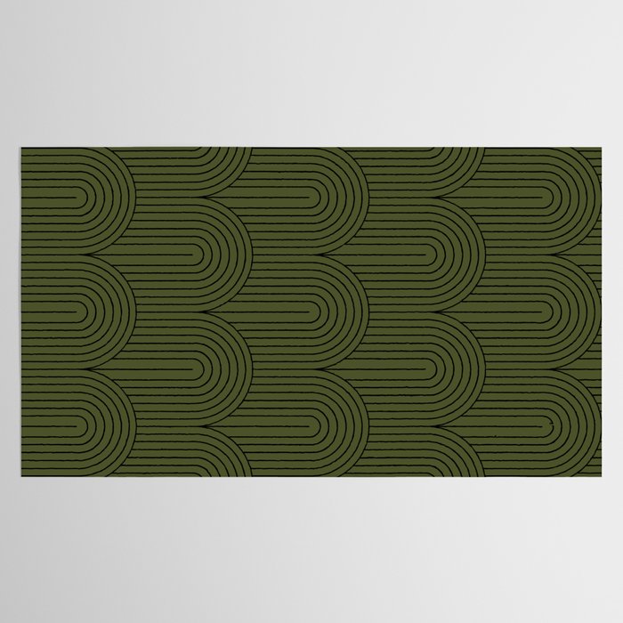 Art Deco Arch Pattern VIII Tablecloth Gallery Image 2