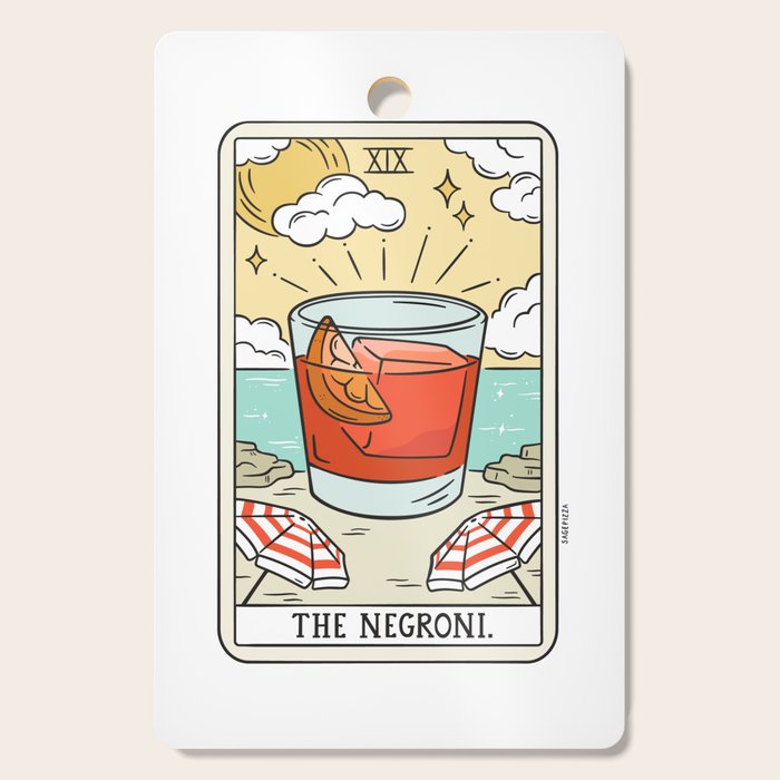 NEGRONI READING Cutting Board Gallery Image 1