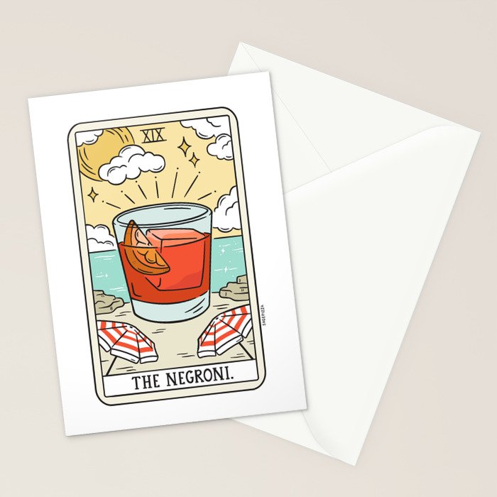 NEGRONI READING Stationery Card Gallery Image 2