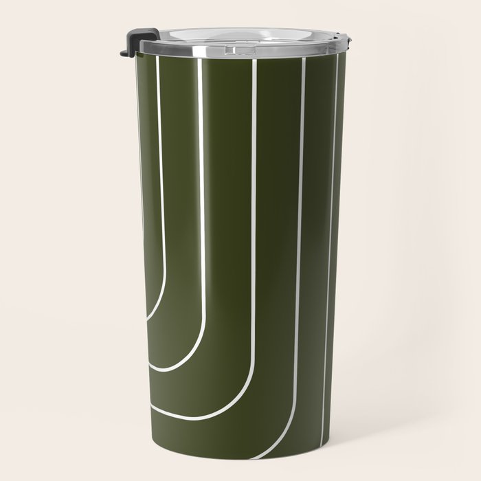 Searching (Olive Green) Travel Mug Gallery Image 3