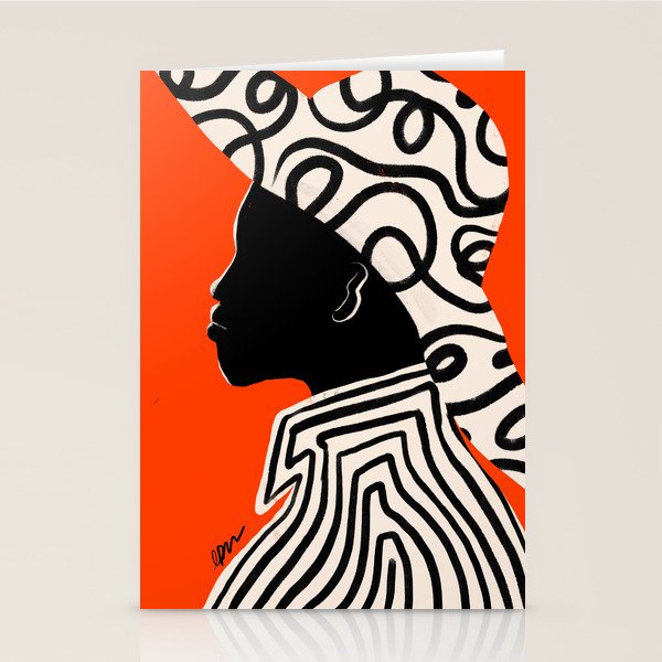 Silhouette of Style of Modern Essence Stationery Card Gallery Image 2