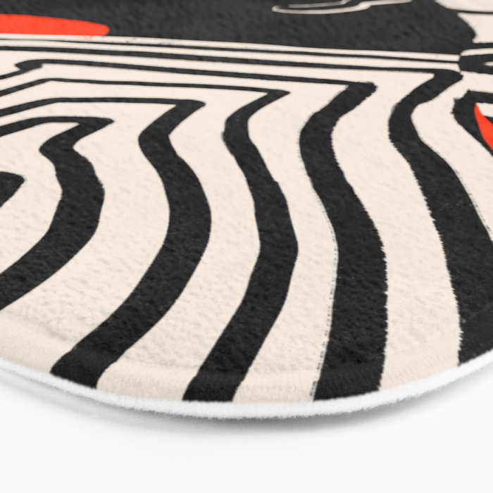 Silhouette of Style of Modern Essence Bath Mat Gallery Image 3