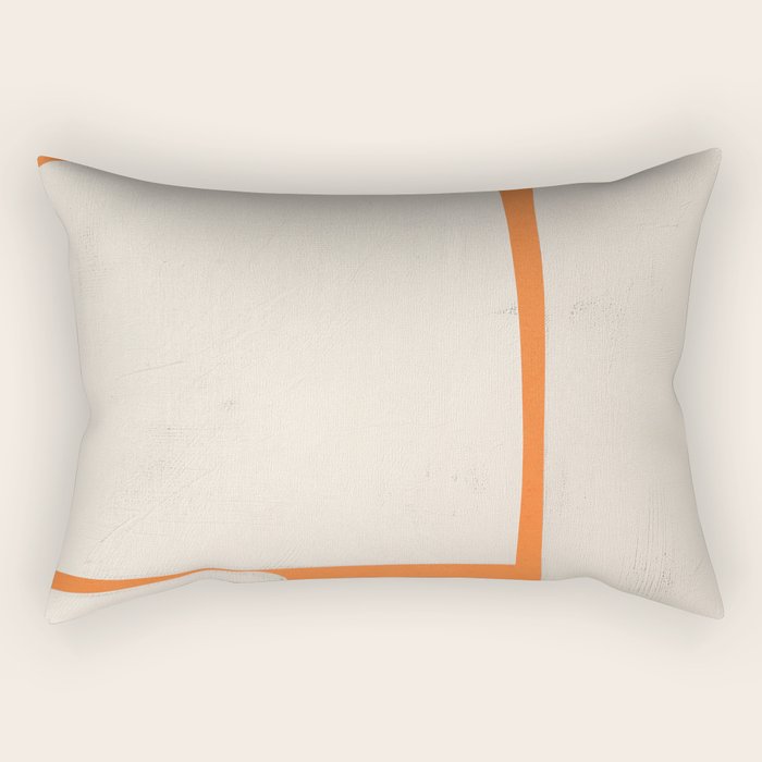 Soft Shapes in Balance III Rectangular Pillow Gallery Image 1