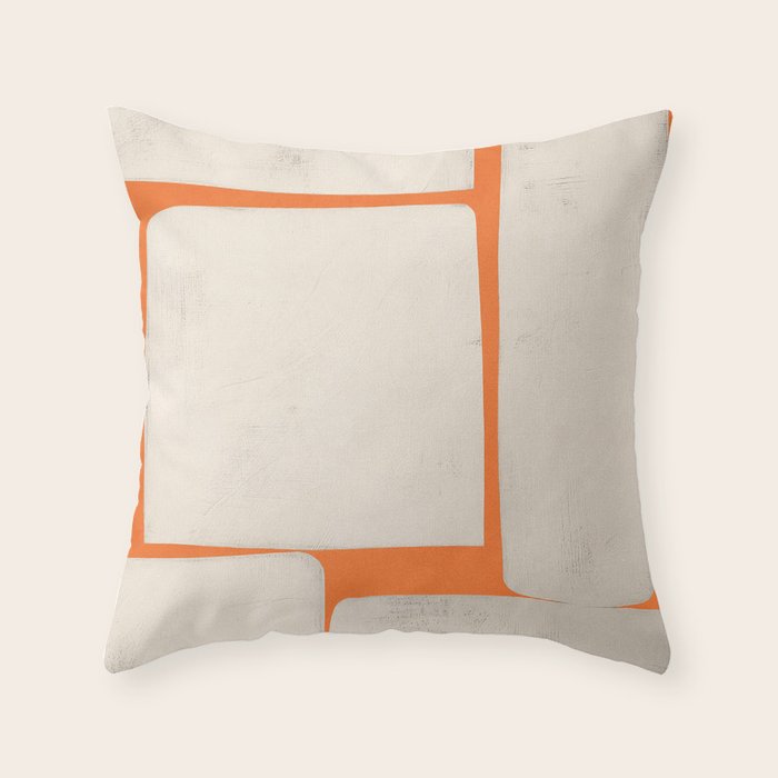 Soft Shapes in Balance III Throw Pillow Gallery Image 6
