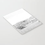 Vintage Desert Scape B&W // Cactus Nature Summer Sun Landscape Black and White Photography Notebook Gallery Image 3