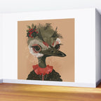 Festive Ostrich Wall Mural Gallery Image 2