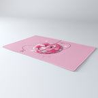 Smiley Pink Disco Ball Rug Gallery Image 3