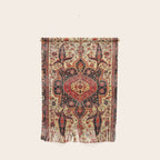 Late 19th Century Serapi Persian Rug Print Wall Hanging Gallery Image 1