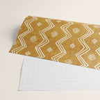 Village in Gold Wrapping Paper Gallery Image 2