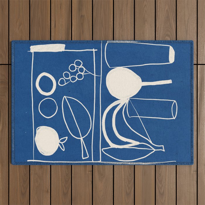 Minimalist Still Life 16 Outdoor Rug Gallery Image 1