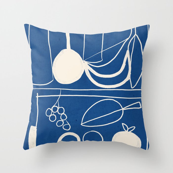 Minimalist Still Life 16 Throw Pillow Gallery Image 1