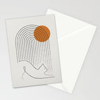 Cat Landscape 152 Stationery Card Gallery Image 2