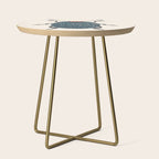 Blue and orange beetle Side Table Gallery Image 1