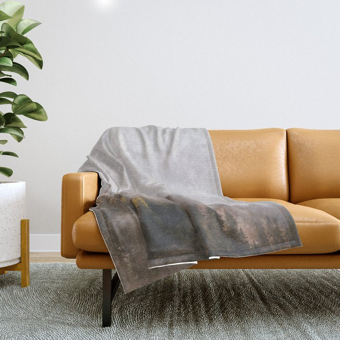 Touch of a distant land Throw Blanket Gallery Image 1