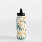 White Daisy Bouquet in Vase No. 1 Water Bottle Gallery Image 3