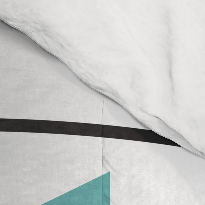Mid Century Modern Abstract Atomic Age Comforter Gallery Image 4