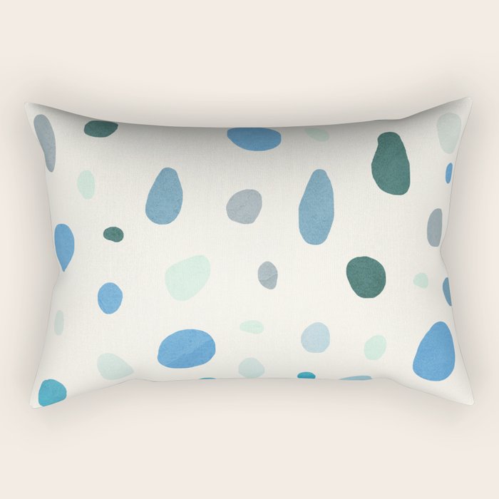 Rain Drops Rectangular Pillow Gallery Image 1
