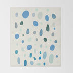 Rain Drops Throw Blanket Gallery Image 2