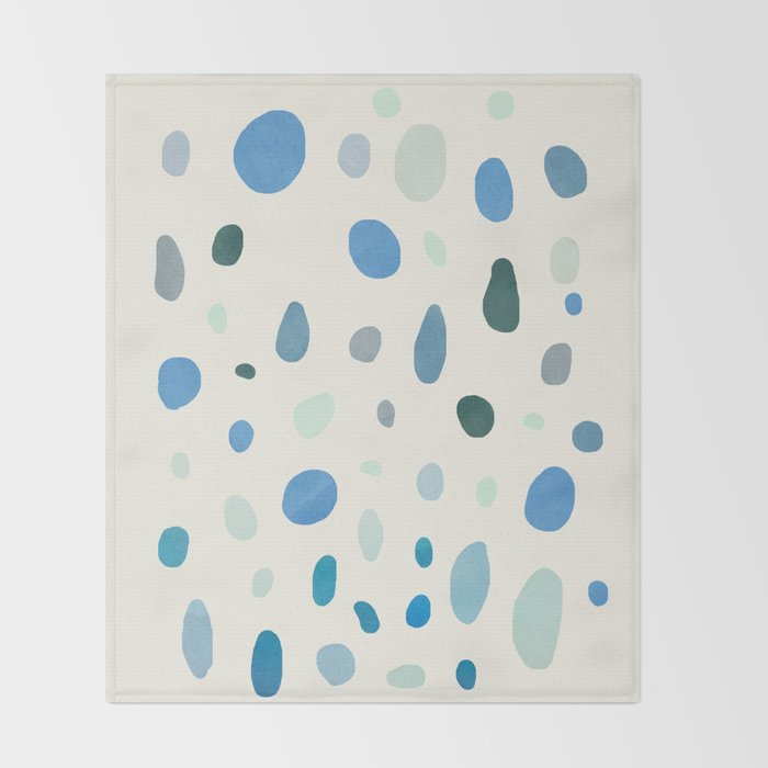 Rain Drops Throw Blanket Gallery Image 2