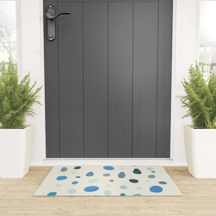 Rain Drops Welcome Mat Gallery Image 3