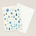 Rain Drops Stationery Card Gallery Image 2