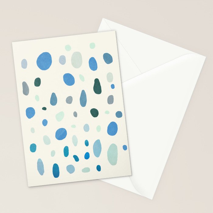 Rain Drops Stationery Card Gallery Image 2