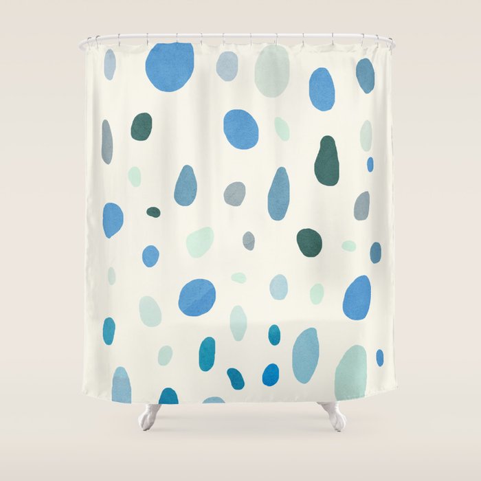 Rain Drops Shower Curtain Gallery Image 1