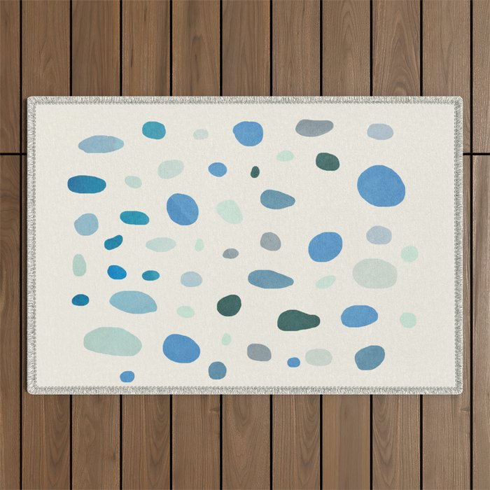 Rain Drops Outdoor Rug Gallery Image 1