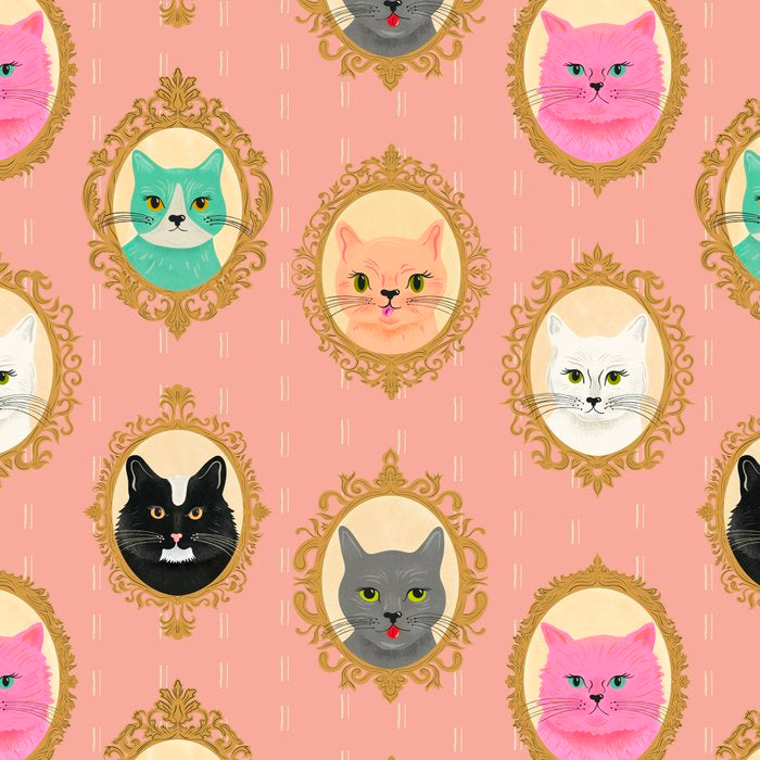 Cat Cameos - Cute Kitty Portraits Coffee Mug Gallery Image 2