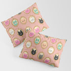 Cat Cameos - Cute Kitty Portraits Pillow Sham Gallery Image 3