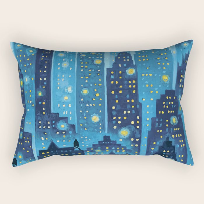 The New yorker - Beautiful Rectangular Pillow Gallery Image 1