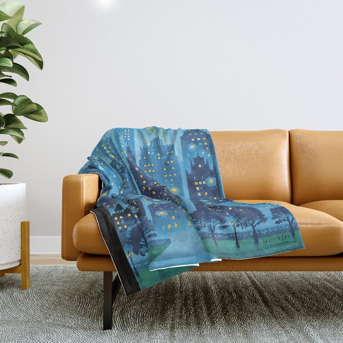 The New yorker - Beautiful Throw Blanket Gallery Image 1