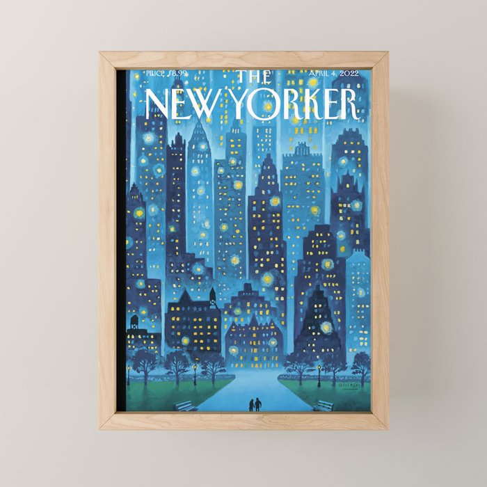 The New yorker - Beautiful Mini Art Print Gallery Image 1
