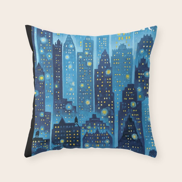 The New yorker - Beautiful Throw Pillow Gallery Image 6