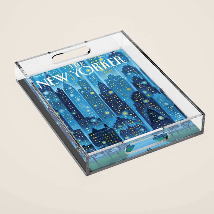 The New yorker - Beautiful Acrylic Tray Gallery Image 1