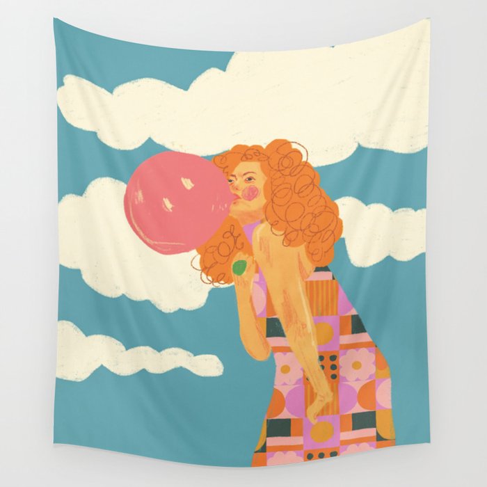 Bubblegum Wall Tapestry Gallery Image 4