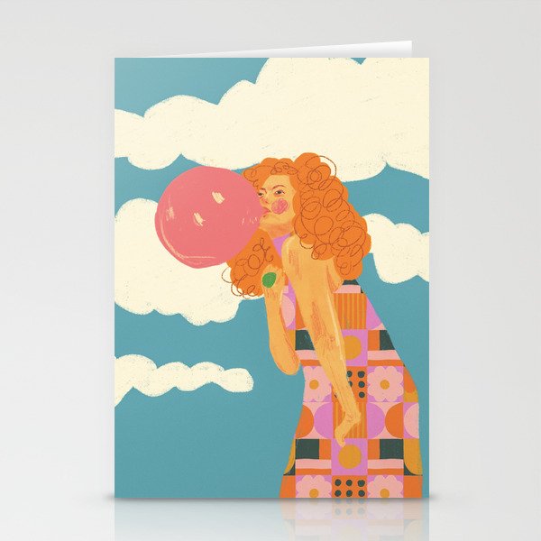 Bubblegum Stationery Card Gallery Image 1