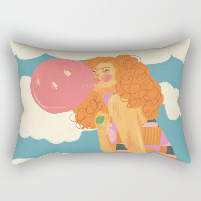 Bubblegum Rectangular Pillow Gallery Image 1