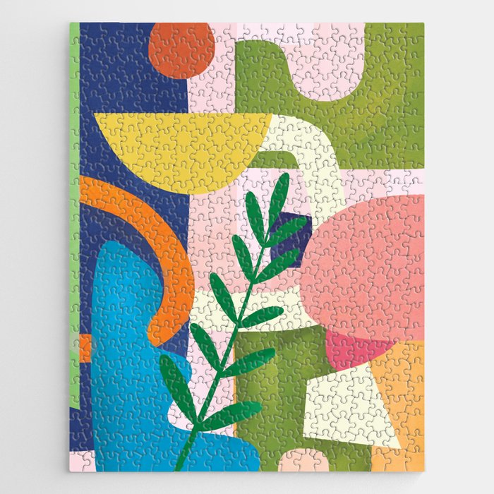 Minimal Modern Abstract 43 Jigsaw Puzzle Gallery Image 1