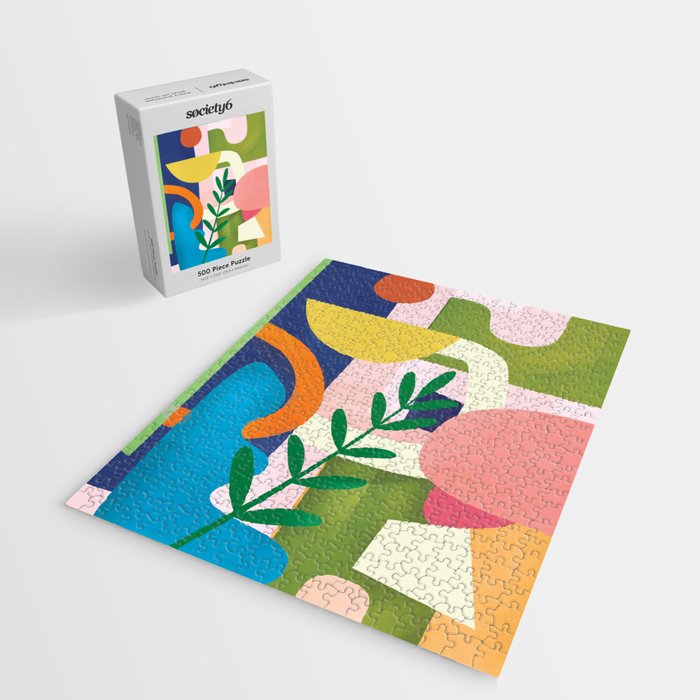 Minimal Modern Abstract 43 Jigsaw Puzzle Gallery Image 2