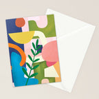 Minimal Modern Abstract 43 Stationery Card Gallery Image 2