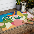 Minimal Modern Abstract 43 Outdoor Rug Gallery Image 2