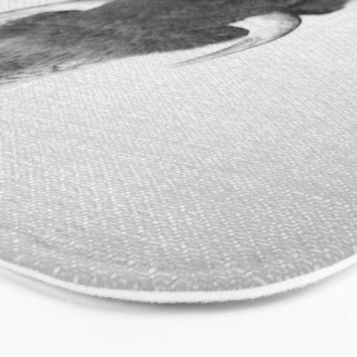 Buffalo - Black & White Bath Mat Gallery Image 3