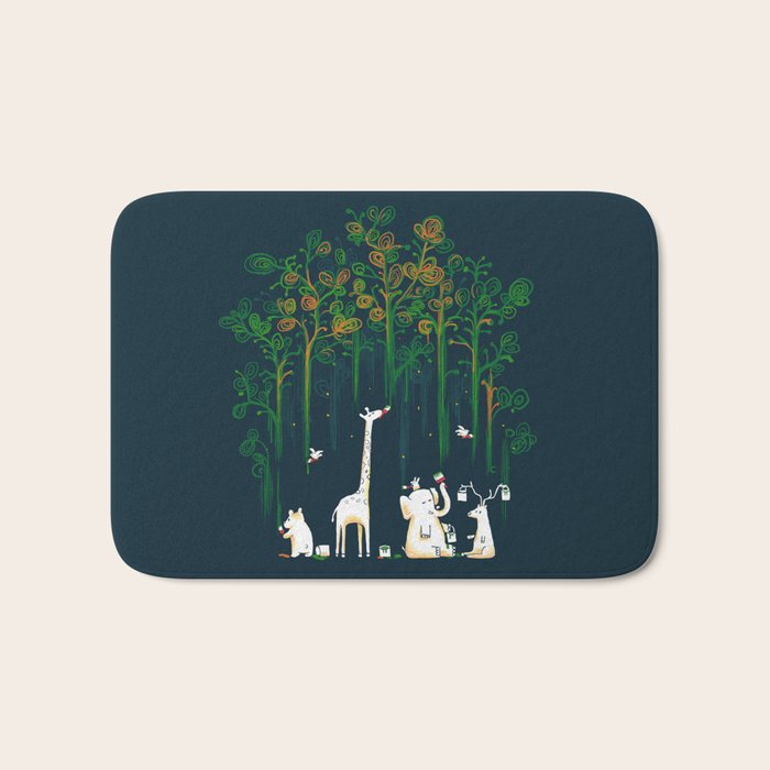 Re-paint the Forest Bath Mat Gallery Image 1