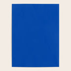 Cobalt Blue Solid Color Poster Gallery Image 4
