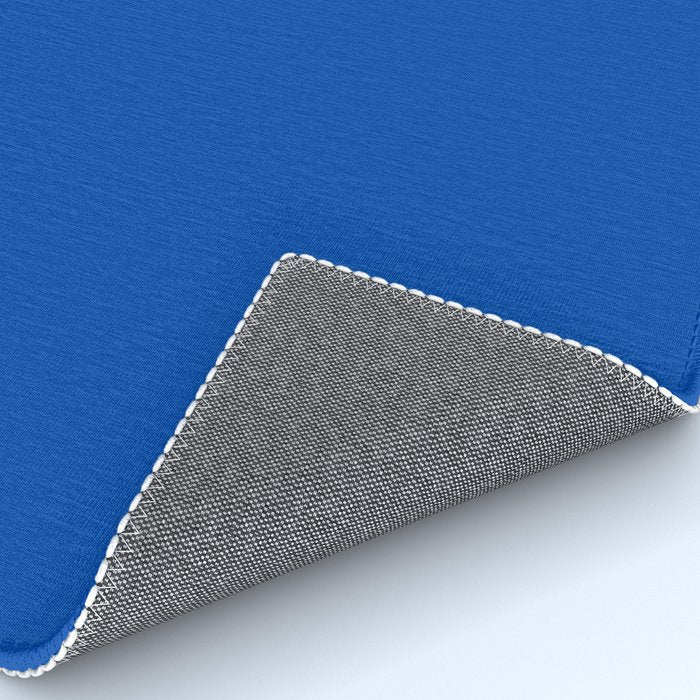 Cobalt Blue Solid Color Rug Gallery Image 4