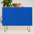 Cobalt Blue Solid Color Credenza Gallery Image 1